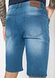 Stretch jeans bermuda met verstevigd kruis, regular fit, bonprix