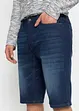 Stretch jeans bermuda met verstevigd kruis, regular fit, bonprix