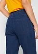 Mid waist jeans met comfortband, straight (set van 2), bonprix