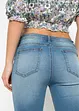 Cropped destroyed jeans, bonprix