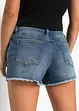 Jeans short met borduursel, bonprix