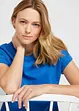 Longshirt van biologisch katoen (set van 2), bonprix