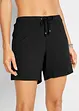 Strandshort van een soepele viscosemix, bonprix