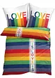 Pride dekbedovertrek met statement, bonprix