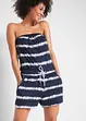 Strapless playsuit van biologisch katoen, bonprix