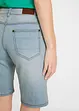 Mid waist jeans bermuda, straight, bonprix