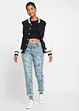 Boyfriend jeans met print, RAINBOW