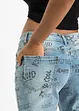 Boyfriend jeans met print, RAINBOW