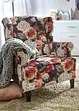 Oorfauteuil met bloemenprint, bonprix