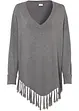 Poncho met franjes, BODYFLIRT boutique