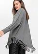 Poncho met franjes, BODYFLIRT boutique