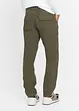 Regular fit stretch thermobroek met cargozakken, straight, bpc bonprix collection