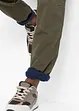 Regular fit stretch thermobroek met cargozakken, straight, bpc bonprix collection