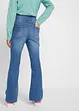 Meisjes high waist jeans, flared, John Baner JEANSWEAR