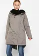 Outdoor parka met teddy fleece, bonprix