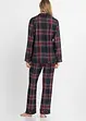 Geweven pyjama van flanel (2-dlg. set), bonprix