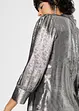 Blouse in metallic look, RAINBOW