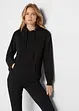 Basic hoodie van zacht frotté, bonprix