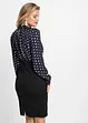 Jurk met polkadots, korte maten, BODYFLIRT boutique