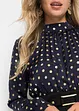Jurk met polkadots, korte maten, BODYFLIRT boutique