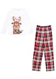 Kinderen pyjama van biologisch katoen (2-dlg. set), bonprix