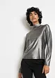 Shirt in glanzende look, RAINBOW