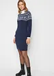Gebreide jurk met jacquardpatroon, bpc bonprix collection