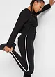 Sportlegging met biologisch katoen (set van 2), cropped, bpc bonprix collection