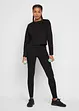 Sportlegging met biologisch katoen (set van 2), cropped, bpc bonprix collection