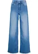 Wide leg stretch jeans high waist, bonprix