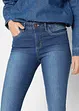 Skinny mid waist stretch jeans, bonprix