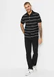 Piqué poloshirt van katoen (set van 2), bonprix