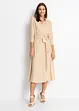Midi jurk met 3/4 mouwen, BODYFLIRT