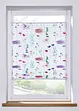 Plisségordijn met bloemenprint, bpc living bonprix collection