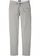 Regular fit instap chino met linnen, straight, bonprix