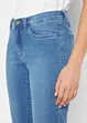 Mid waist 3/4 jeans, straight, bonprix