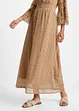 Maxi jurk in gehaakte look, bonprix