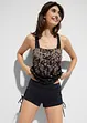Tankini met zwembroekje (2-dlg. set), bonprix