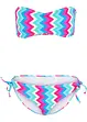 Bandeau bikini (2-dlg. set), RAINBOW
