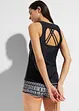 Tankini (3-dlg. set) met bustier bikinitopje, bonprix