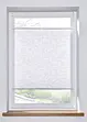 Ausbrenner plisségordijn met bladerprint, bpc living bonprix collection