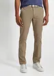Regular fit stretch chino met rem, straight, bonprix