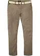 Regular fit stretch chino met rem, straight, bonprix