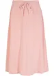 Jersey rok met strepen, knielang, bonprix