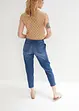 Mid waist mom jeans, 7/8, John Baner JEANSWEAR