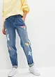 Barrel jeans met print, bonprix