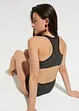 Bralette bikini (2-dlg. set) met transparant inzetstuk, bonprix