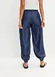 Losjes vallende jeans met splitten, bonprix