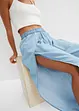 Losjes vallende jeans met splitten, bonprix