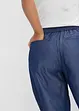 Losjes vallende jeans met splitten, bonprix